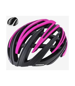 Picture of ORBEA R10 HELMET – BLACK/PINK LIGHTWEIGHT ROAD HELMET